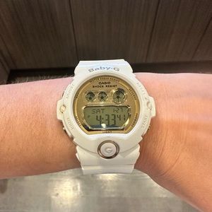 G-Shock Baby G watch, white